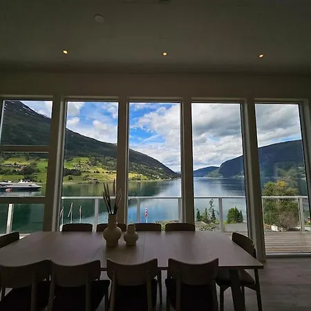 Modern Cabin With Panorama View Olden Exterior photo