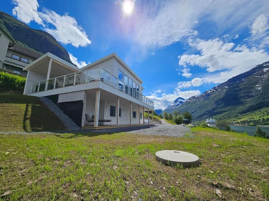 Modern With Panorama View Holiday home Olden